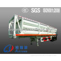 China 3 alxes CNG transport tanker semi trailer